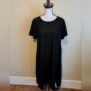 Lula Roe black dress.